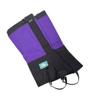 Outdoor Research Purple and Black Gaiters New Without Tags